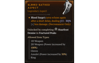 Blood-bathed Aspect [Max Roll]