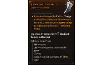 Brawler's Aspect [Max Roll]