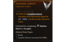 Charged Aspect [Max Roll]