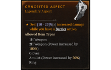 Conceited Aspect [Max Roll]