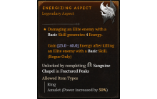 Energizing Aspect [Max Roll]