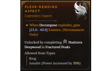 Flesh-Rending Aspect [Max Roll]