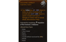 Hulking Aspect [Max Roll]