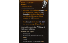 Opportunist's Aspect [Max Roll]