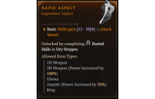 Rapid Aspect [Max Roll]