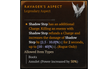 Ravager's Aspect [Max Roll]