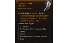 Seismic-Shift Aspect [Max Roll]