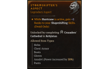 Stormshifter's Aspect [Max Roll]