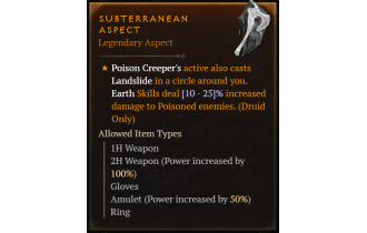 Subterranean Aspect [Max Roll]