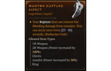 Wanton Rupture Aspect [Max Roll]