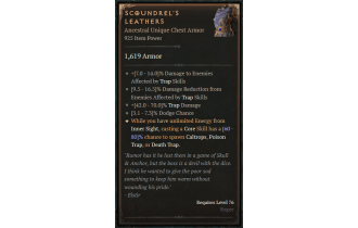 Scoundrel's Leathers [ ⭐️ Affix: HIGH ROLL]