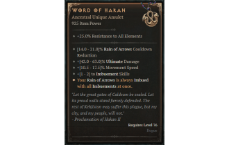 Word of Hakan [ ⭐️ Affix: FIXED]