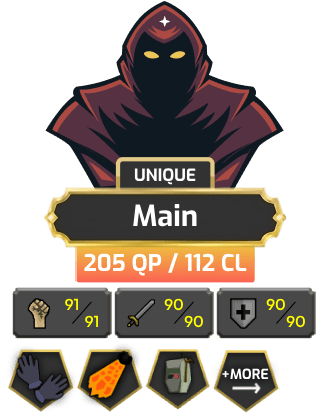 UNIQUE - Main | TTL: 1357 | CL: 112 | QP: 205 [Mithril Gloves, Fire Cape, Ava's, B Gloves, DS2 + MORE!]