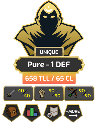 UNIQUE - Pure - 1 DEF | TTL: 658 | CL: 65 [DT  + MORE!]