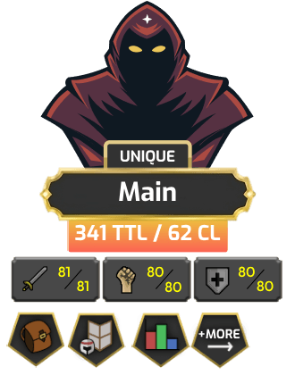 UNIQUE - Main | TTL: 341 | CL: 62 [No Email Set + MORE!]