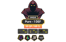 UNIQUE - Pure - 1 DEF | TTL: 901 | CL: 68 | QP: 50 [DT1 + MORE!]