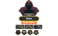 UNIQUE - Main | Starter | TTL: 533 | CL: 91 | QP: 13 [Zulrah, Torso, Dragon Defender, Ava's + MORE!]