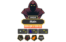 UNIQUE - Main | TTL: 1388 | CL: 123 | QP: 205 [Piety, Ava's, Lunar Set, Fire Cape, Dragon Defender, B Gloves, + MORE!]