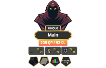 UNIQUE - Main | TTL: 1266 | CL: 92 | QP: 205 [DS2, Void, Rock Golem, MM1, Lunars + MORE!]