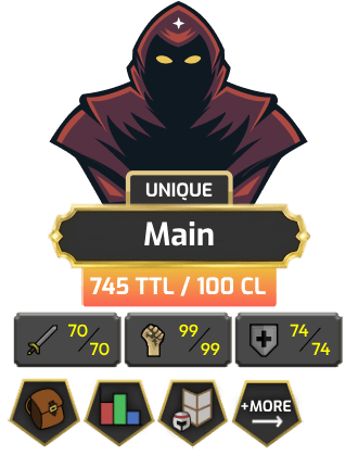 UNIQUE - Main | TTL: 745 | CL: 100 [Pets + MORE!]