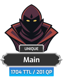 Main | TTL: 1704 | CL: 120 | QP: 201 [102 RAN | 90 DEF | 84 ATT | 84 STR + MORE!]