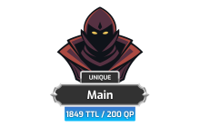 Main | TTL: 1849 | CL: 114 | QP: 200 [88 ATT | 88 STR | 88 RAN | 91 Mage + MORE!]