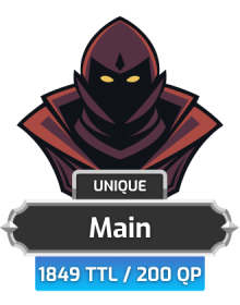 Main | TTL: 1849 | CL: 114 | QP: 200 [88 ATT | 88 STR | 88 RAN | 91 Mage + MORE!]