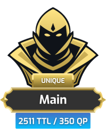 Main | TTL: 2511 | CL: 126 | QP: 350 [480M Wealth + MORE!]