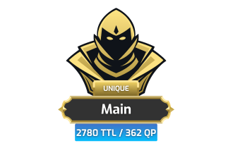 Main | TTL: 2780 | CL: 126 | QP: 362 [Total XP: 858M | 600M Wealth + MORE!]