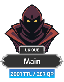 Main | TTL: 2001 | CL: 126 | QP: 287 [Total XP: 161M + MORE!]