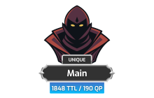 Main | TTL: 1848 | CL: 119 | QP: 190 [Total XP: 150M + MORE!]