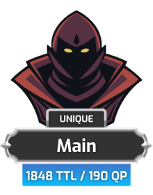 Main | TTL: 1848 | CL: 119 | QP: 190 [Total XP: 150M + MORE!]