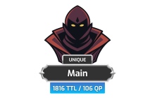 Main | TTL: 1816 | CL: 125 | QP: 106 [Total XP: 121M + MORE!]