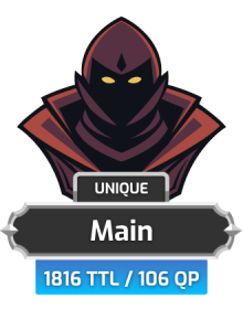 Main | TTL: 1816 | CL: 125 | QP: 106 [Total XP: 121M + MORE!]