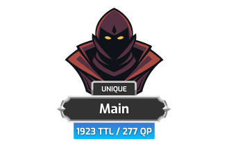 Main | TTL: 1923 | CL: 122 | QP: 277 [Total XP: 225M + MORE!]