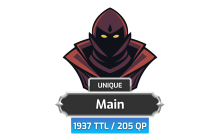 Main | TTL: 1937 | CL: 126 | QP: 205 [Total XP: 113M + MORE!]