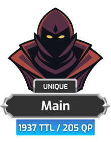 Main | TTL: 1937 | CL: 126 | QP: 205 [Total XP: 113M + MORE!]