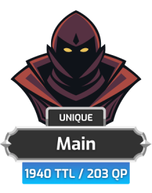 Main | TTL: 1940 | CL: 119 | QP: 203 [Total XP: 100M + MORE!]