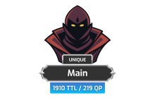 Main | TTL: 1910 | CL: 120 | QP: 219 [99 ATT | 99 STR | 95 Mage | 99 Fishing + MORE!]