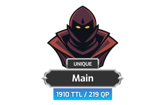 Main | TTL: 1910 | CL: 120 | QP: 219 [99 ATT | 99 STR | 95 Mage | 99 Fishing + MORE!]