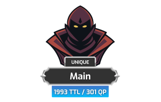 Main | TTL: 1993 | CL: 108 | QP: 301 [Total XP: 67M + MORE!]