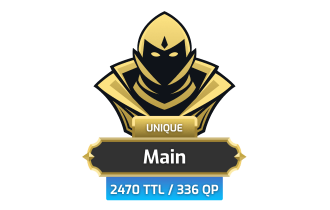 Main | TTL: 2470 | CL: 126 | QP: 336 [401M XP + MORE!]