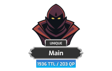 Main | TTL: 1936 | CL: 125 | QP: 203 [116M XP + MORE!]