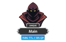 Main | TTL: 1586 | CL: 121 | QP: 135 [102M XP + MORE!]