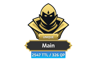 Main | TTL: 2547 | CL: 126 | QP: 326 [311M XP + MORE!]