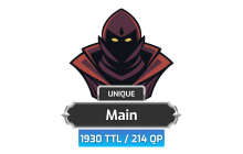 Main | TTL: 1930 | CL: 214 | QP: 214 [70M XP + MORE!]