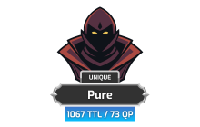 Pure | TTL: 1067 | CL: 84 | QP: 73 [17M XP + MORE!]