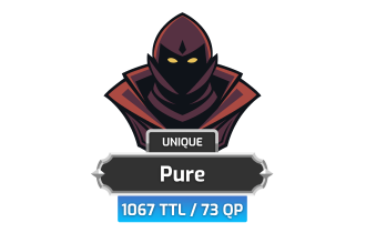 Pure | TTL: 1067 | CL: 84 | QP: 73 [17M XP + MORE!]