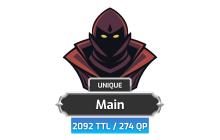 Main | TTL: 2092 | CL: 123 | QP: 274 [130M XP + MORE!]