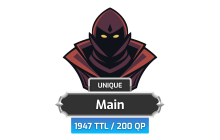 Main | TTL: 1947 | CL: 115 | QP: 200 [69M XP + MORE!]